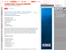 Tablet Screenshot of filipinopinoyrecipes.lynxjuan.com